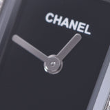 CHANEL Premiere Bezel Diamond H2163 Ladies SS/Black Ceramic Watch Quartz Black Dial A Rank Used Ginzo