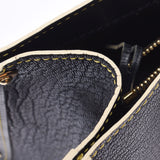 Louis Vuitton Louis Vuitton Suharifab Vulo Black Gold Bracket M91812 Ladies Leather Handbags AB Rank Used Silgrin