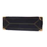 Louis Vuitton Louis Vuitton Suharifab Vulo Black Gold Bracket M91812 Ladies Leather Handbags AB Rank Used Silgrin