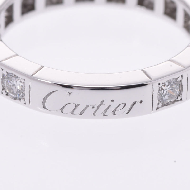 Cartier Cartier Laniere All Diamond #48 Ladies K18WG/Diamond Ring/Ring A Rank Used Ginzo
