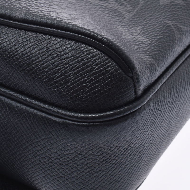 LOUIS VUITTON ルイヴィトン タイガラマ バムバッグ アウトドア ノワール M30245 メンズ レザー ボディバッグ 新同 中古 銀蔵