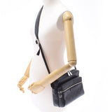 Louis Vuitton Louis Vuitton Tiga Lama Outdoor Messenger Noir M30233 Men's Monogram Canvas Leather Shoulder Bag AB Rank Used Silgrin