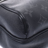 Louis Vuitton Louis Vuitton Tiga Lama Outdoor Messenger Noir M30233 Men's Monogram Canvas Leather Shoulder Bag AB Rank Used Silgrin