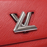 Louis Vuitton路易威登Epi Twist PM链条肩科基洛尼（红色）银色支架M50523女式EpiSiSer单肩包A排名使用水池