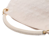 Louis Vuitton Louis Vuitton Amprant Arts MM Neige M93449 Women's Monogram Anplant One Shoulder Bag AB Rank Used Silgrin