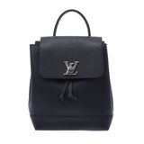 Louis Vuitton Louis Vuitton Rock Me Backpack Black M41815 Women's Ladies Luck-Day Pack AB Rank Used Sinkjo