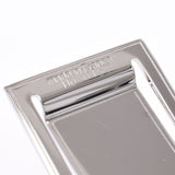 LOUIS VUITTON Louis Vuitton Pansu Aviation Porto address Silver M65067 unisex metal money clip AB rank used Ginzo