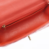 CHANEL シャネル ミニマトラッセ チェーンショルダーバッグ コーラルピンク ゴールド金具 A69900 レディース ラムスキン ショルダーバッグ Bランク 中古 銀蔵