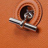 HERMES エルメス ヴェスパ TPM オレンジ シルバー金具 □H刻印(2004年頃) ユニセックス ヴォーエプソン ショルダーバッグ Bランク 中古 銀蔵
