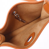 HERMES エルメス ヴェスパ TPM オレンジ シルバー金具 □H刻印(2004年頃) ユニセックス ヴォーエプソン ショルダーバッグ Bランク 中古 銀蔵