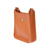 HERMES エルメス ヴェスパ TPM オレンジ シルバー金具 □H刻印(2004年頃) ユニセックス ヴォーエプソン ショルダーバッグ Bランク 中古 銀蔵