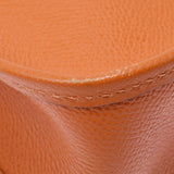 HERMES エルメス ヴェスパ TPM オレンジ シルバー金具 □H刻印(2004年頃) ユニセックス ヴォーエプソン ショルダーバッグ Bランク 中古 銀蔵