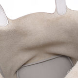 Hermes Hermes Picon Lock MM Pearl Gray Silver Bracket □ Q Immediate (around 2013) Women's Triyo Clemance Handbags AB Rank Used Sinkjo