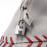 Hermes Hermes Bolid 45 Baseball Pearl Gray Silver Bracket C Engraved (around 2018) Unisex Ever Color Handbags A Rank Used Sinkjo