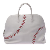 Hermes Hermes Bolid 45 Baseball Pearl Gray Silver Bracket C Engraved (around 2018) Unisex Ever Color Handbags A Rank Used Sinkjo