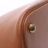 HERMES エルメス ボリード 47 ゴールド ゴールド金具 〇Y刻印(1995年頃) ユニセックス クシュベル ハンドバッグ ABランク 中古 銀蔵