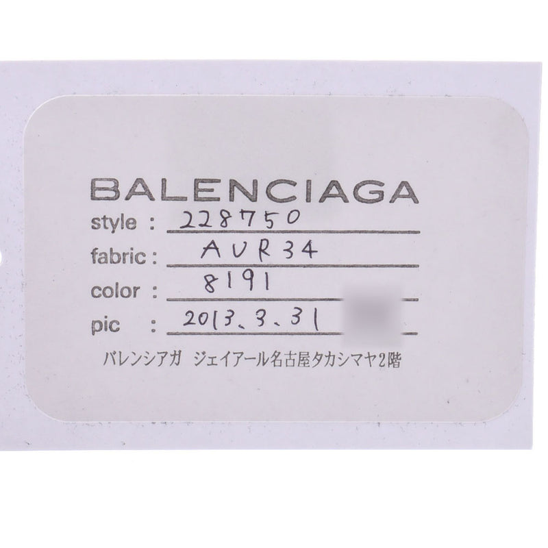 BALENCIAGA Balenciaga The Sunday Silver 228750 Ladies Calf Handbag B Rank used Ginzo