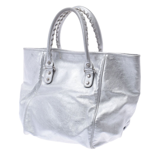 BALENCIAGA Balenciaga The Sunday Silver 228750 Ladies Calf Handbag B Rank used Ginzo