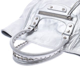 BALENCIAGA Balenciaga The Sunday Silver 228750 Ladies Calf Handbag B Rank used Ginzo