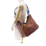 Loewe Loewe Hammock Star图案2Way Brown/Multicolor Ladies Calf Handbag A等级Ginzo