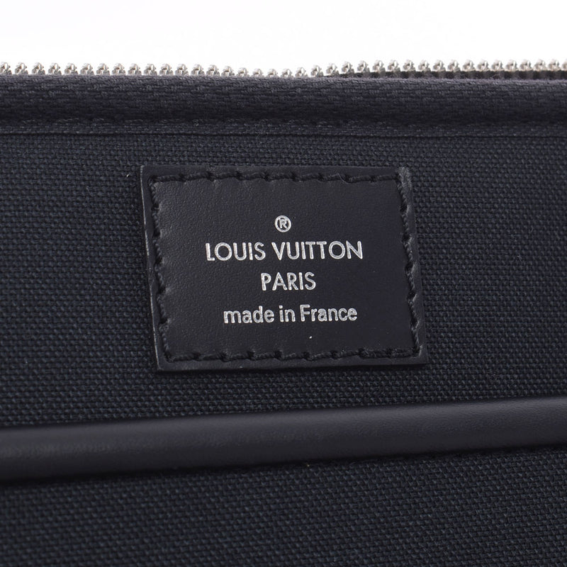 LOUIS VUITTON ルイヴィトンダミエグラフィットスティーブブリーフケース black N58030 メンズダミエグラフィットキャンバスビジネスバッグ A rank used silver storehouse