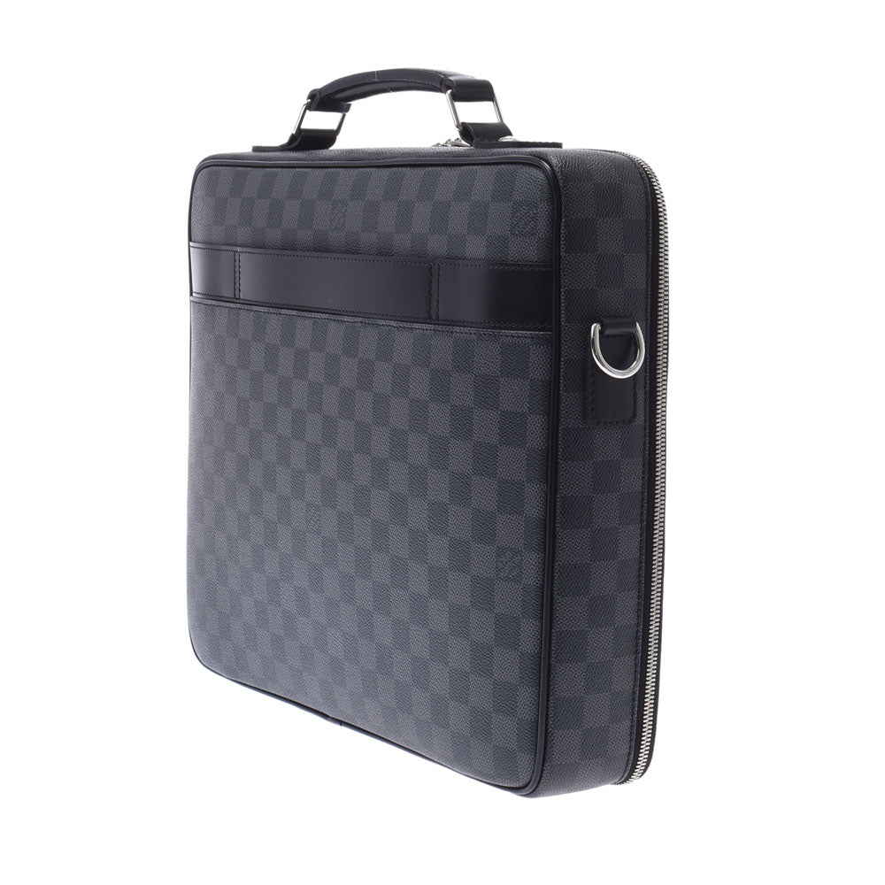 ルイヴィトングラフィット スティーブ ブリーフケース 14137 黒