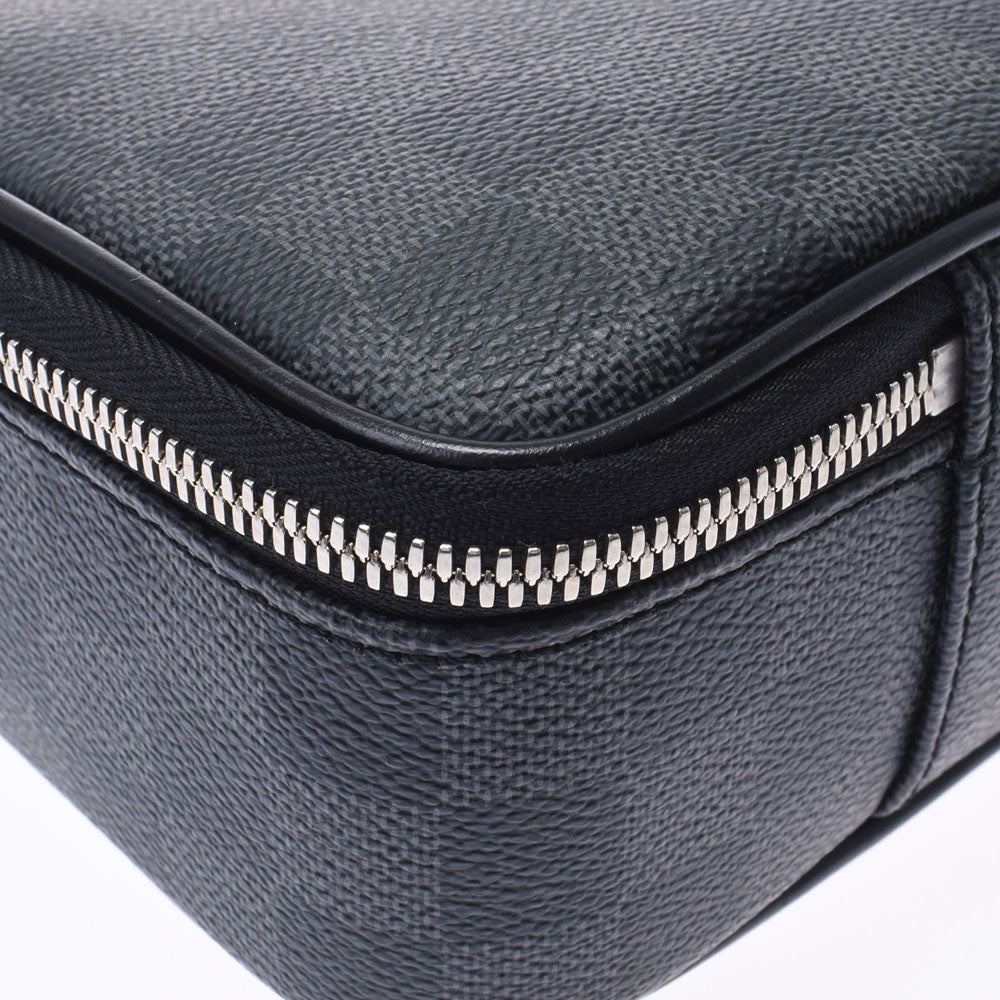 ルイ・ヴィトン ブリーフケース N58030（廃番） ルイヴィトンスティーブ ブリーフケース 14137 黒 メンズ ダミエ