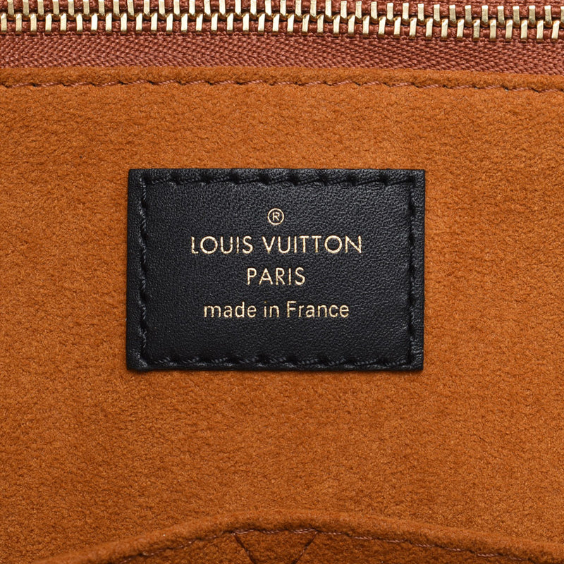 Louis Vuitton Louis Vuitton Monogram放大在Zago Gm Black M44925男女皆宜的皮革2way包未使用的Silgrin