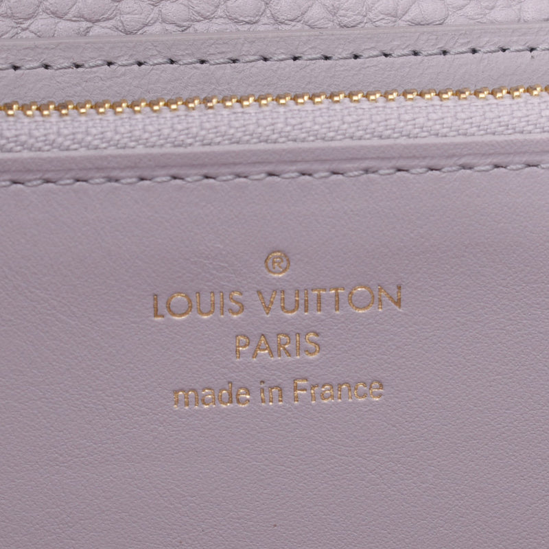 Louis Vuitton Louis Vuitton Portfoille Capsyne Bloom (Gray System) M69805 Women's Trailon Leather Long Wallet A-Rank Used Silgrin