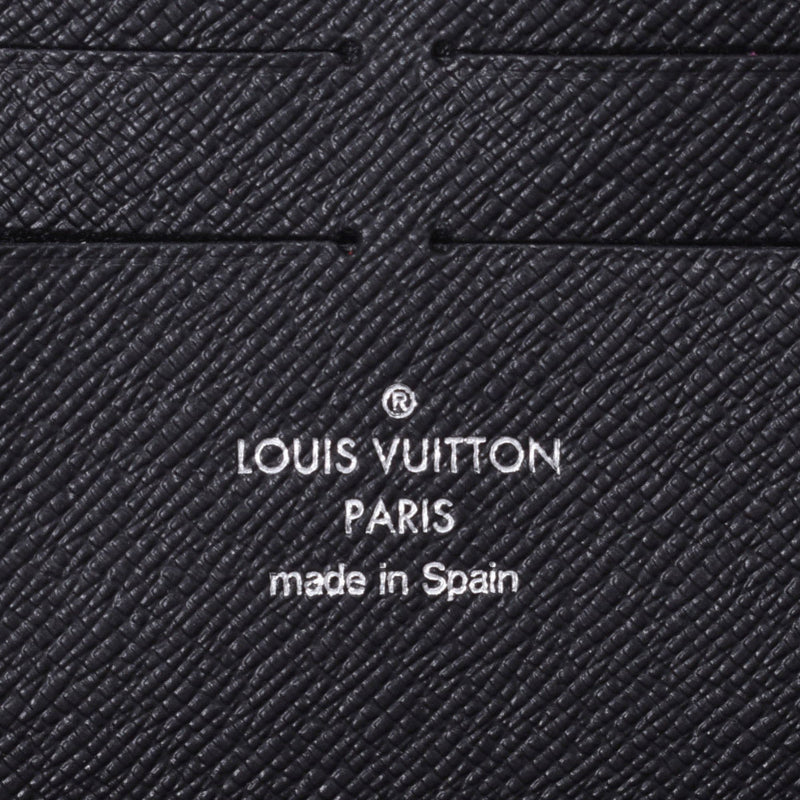 Louis Vuitton Louis Vuitton Damier Graphit Zippy Organizer Christopher Nemes Black N61214 Men's Dumie Graphit Canvas Long Wallet A-Rank Used Sinkjo