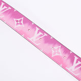 LOUIS VUITTON Louis Vuitton Santule Lv Escal IConic Size 80cm Reversible Pink/Red Men's Belt Unused Ginzo