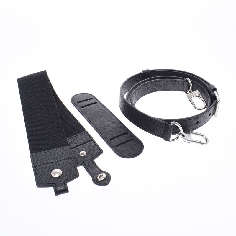 Louis Vuitton Louis Vuitton Taiga PDV MM NM 2WAY Nor (Black) M33441 Men's Leather Business Bag AB Rank Used Silgrin