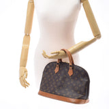 LOUIS VUITTON ルイヴィトン モノグラム アルマ ブラウン M51130 レディース モノグラムキャンバス ハンドバッグ Bランク 中古 銀蔵