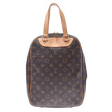 Louis Vuitton Louis Vuitton Monogram Exucurcion Brown M41450男女皆宜的Monogram Canvas手提包B等级使用水池