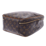 Louis Vuitton Louis Vuitton Monogram Exucurcion Brown M41450男女皆宜的Monogram Canvas手提包B等级使用水池