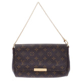 LOUIS VUITTON ルイヴィトン モノグラム フェイボリットMM 2WAY ブラウン M40718 レディース モノグラムキャンバス ショルダーバッグ ABランク 中古 銀蔵