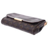 LOUIS VUITTON ルイヴィトン モノグラム フェイボリットMM 2WAY ブラウン M40718 レディース モノグラムキャンバス ショルダーバッグ ABランク 中古 銀蔵