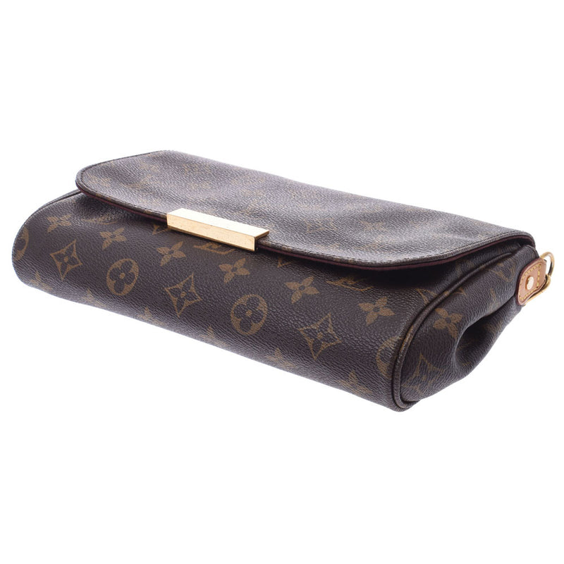 LOUIS VUITTON ルイヴィトン モノグラム フェイボリットMM 2WAY ブラウン M40718 レディース モノグラムキャンバス ショルダーバッグ ABランク 中古 銀蔵