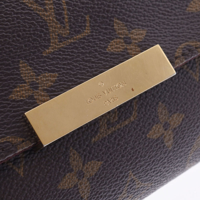 LOUIS VUITTON ルイヴィトン モノグラム フェイボリットMM 2WAY ブラウン M40718 レディース モノグラムキャンバス ショルダーバッグ ABランク 中古 銀蔵