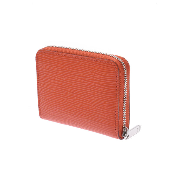 LOUIS VUITTON Louis Vuitton Epi Pipy Coin Purse Pimon (Orange) M60385 Unisex Epi Leather Coin Case A Rank used Ginzo