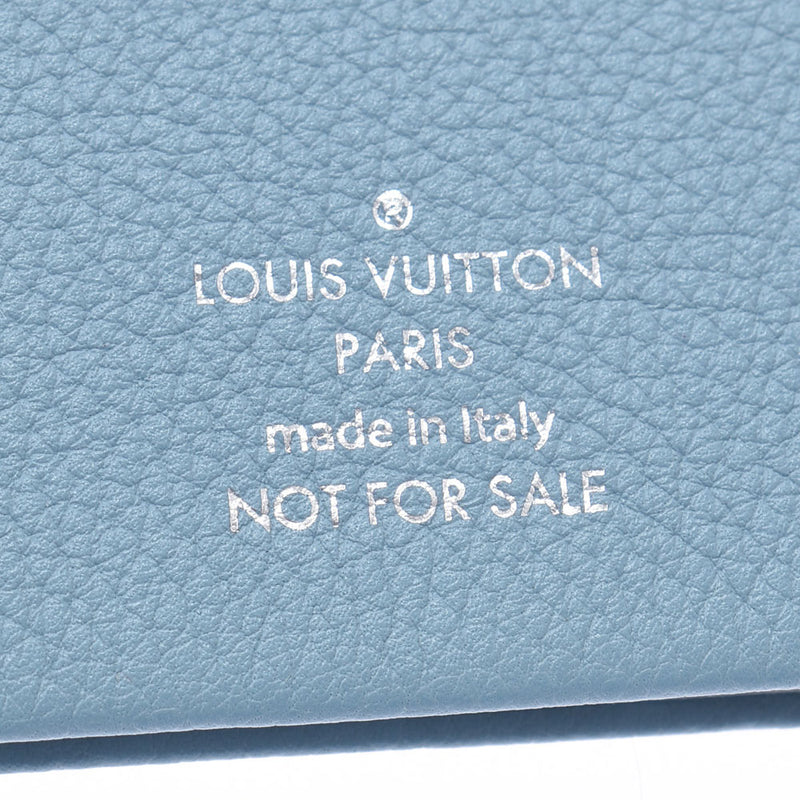 Louis Vuitton Louis Viton Notes Vivienne Novelty Light Blue R98588 Unisex Leather Brand Accessories Unused Silgrin