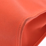 Hermes Hermes Elebag Zip PM 2WAY Orange Silver Bracket X Engraving (around 2016) Unisex Canvas Leather Handbag B Rank Used Sinkjo