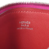 HERMES Hermes Atoo Anemone D engraved (around 2019) Unisex Ever -color Pouch A Rank used Ginzo