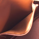 HERMES エルメス プリュム 32 ナチュラル/ブラウン シルバー金具 □F刻印(2002年頃) ユニセックス トワルアッシュ/バレニア ハンドバッグ ABランク 中古 銀蔵