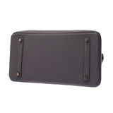 Hermes Hermes Burkin 35 ethane (gray) Rose gold bracket Y imprint (around 2020) Unisex Togo handbag unused silver