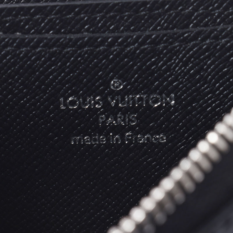 LOUIS VUITTON Louis Vuitton Damier Graphit Zippy Coin Parse Black/Gray N63076 Men's Damier Graphit Canvas Coin Case AB Rank Used Ginzo