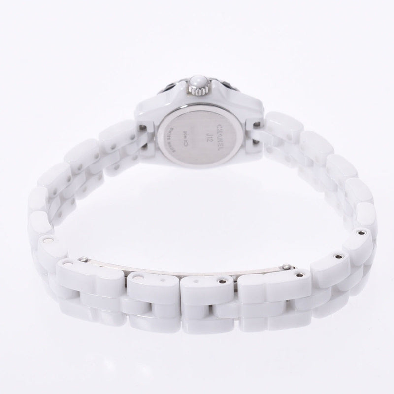 香奈儿香奈儿（Chanel Chanel）J12 XS内部贝塞尔钻石H5237女士白色陶瓷/ss Watch Quartz White Dial A RANS二手Ginzo