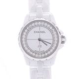 CHANEL Chanel J12 XS Inner Besel Diamond H5237 Ladies White Ceramic/SS Watch Quartz White Dial A Rank Used Ginzo