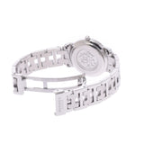 HERMES Hermes Clipper CL4.210 Ladies SS Watch Quartz White Dial A Rank used Ginzo