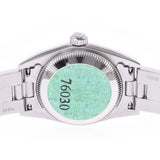 ROLEX ロレックス オイスターパーペチュアル 76030 レディース SS 腕時計 自動巻き 青文字盤 Aランク 中古 銀蔵